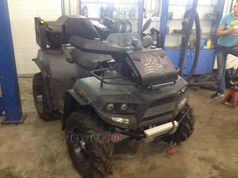 Cectek Gladiator 550 EFI T6 — Расширители арок 65 мм · 5 м